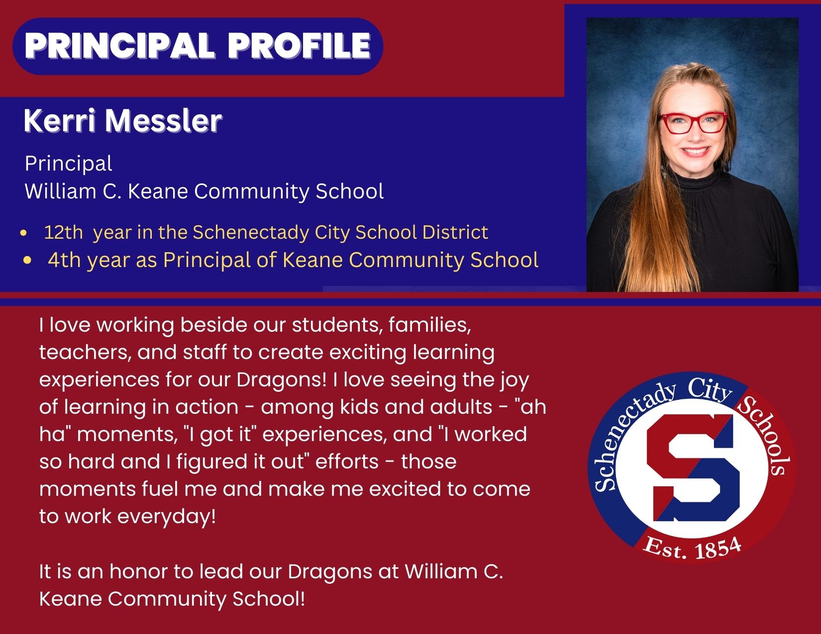 Principal Profile:  Kerri Messler