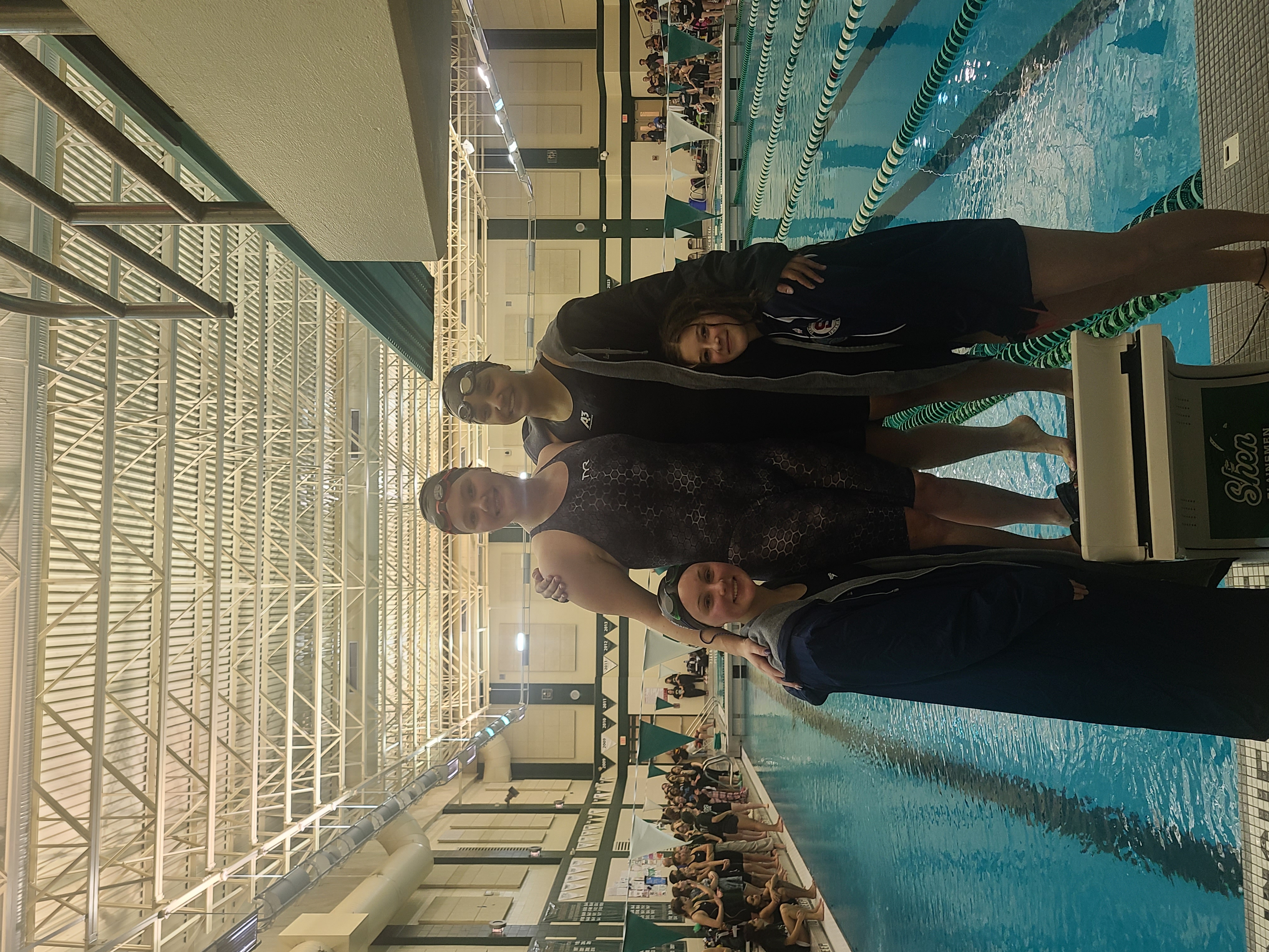 Photo:  Photo of 400 Relay Team at Swim Sectionals