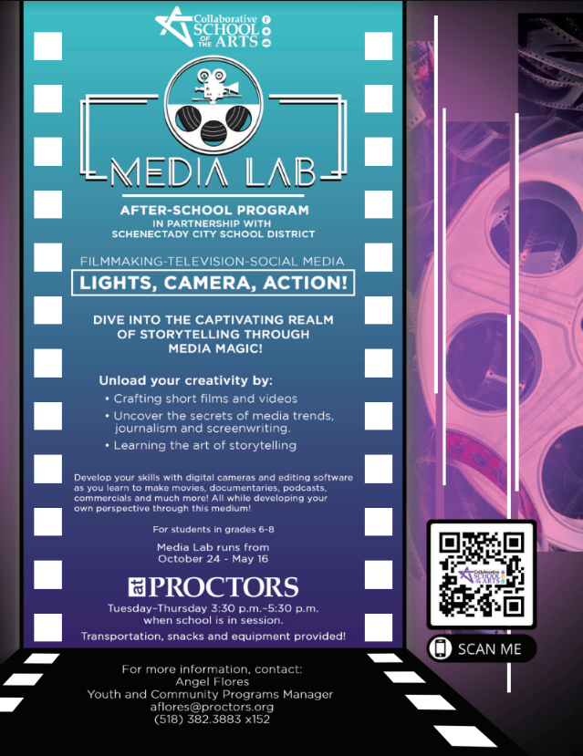 Flyer:  Media Lab Program
