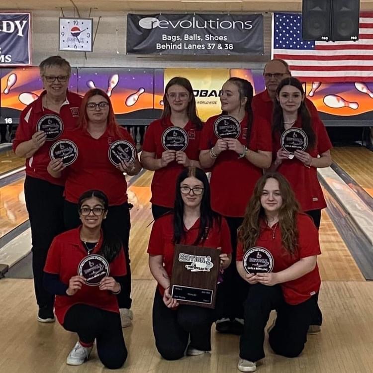 Photo:  Girls Bowling Team