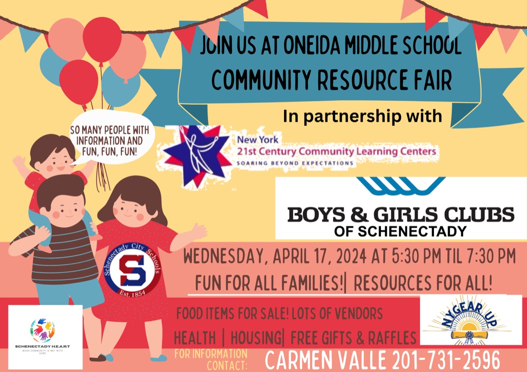 Flyer:  community resource fair