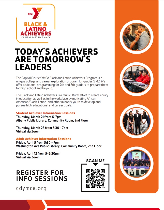 Flyer:  Black and Latino Achievers 