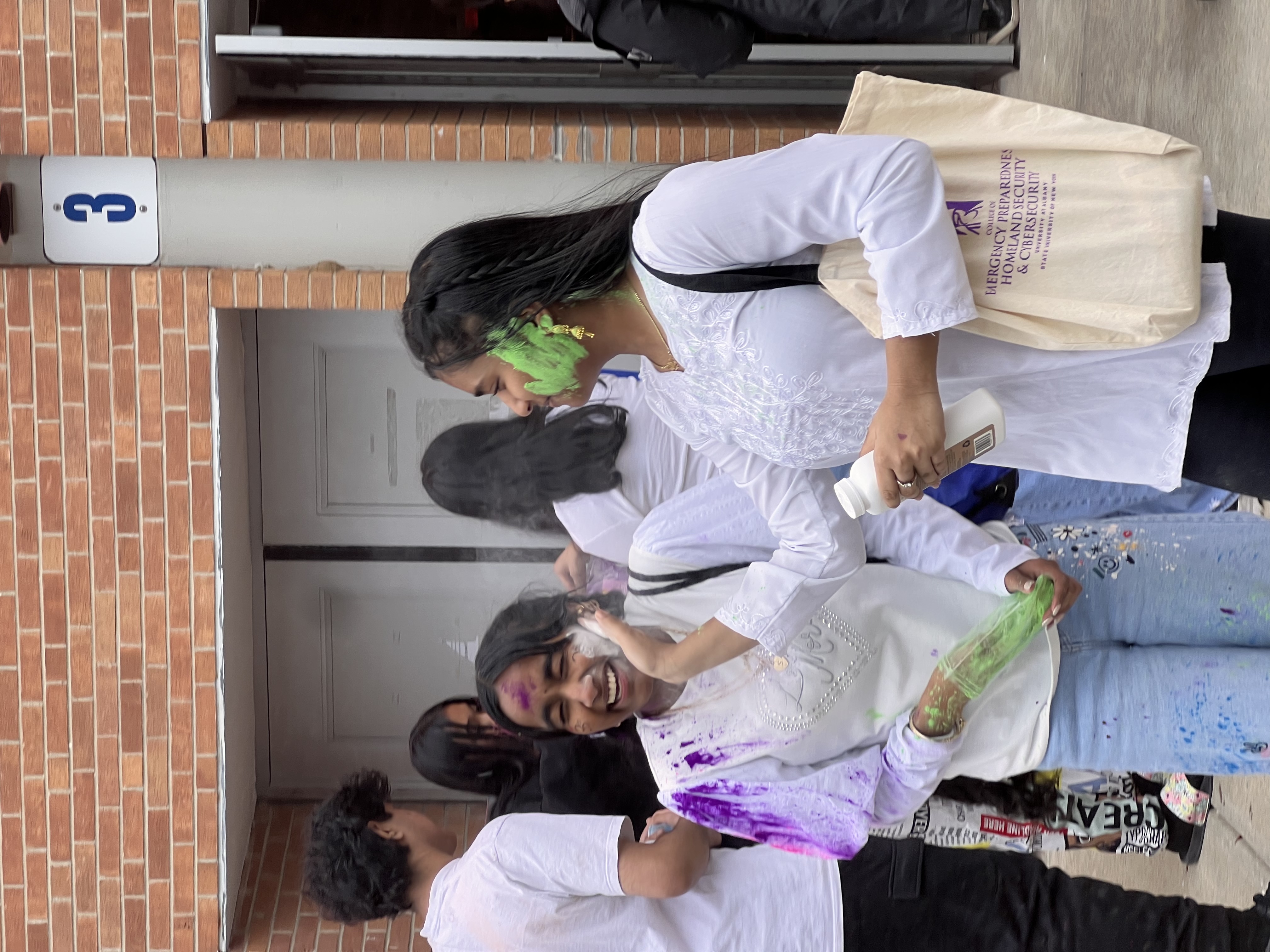 Holi Celebration at Schenectady. High School