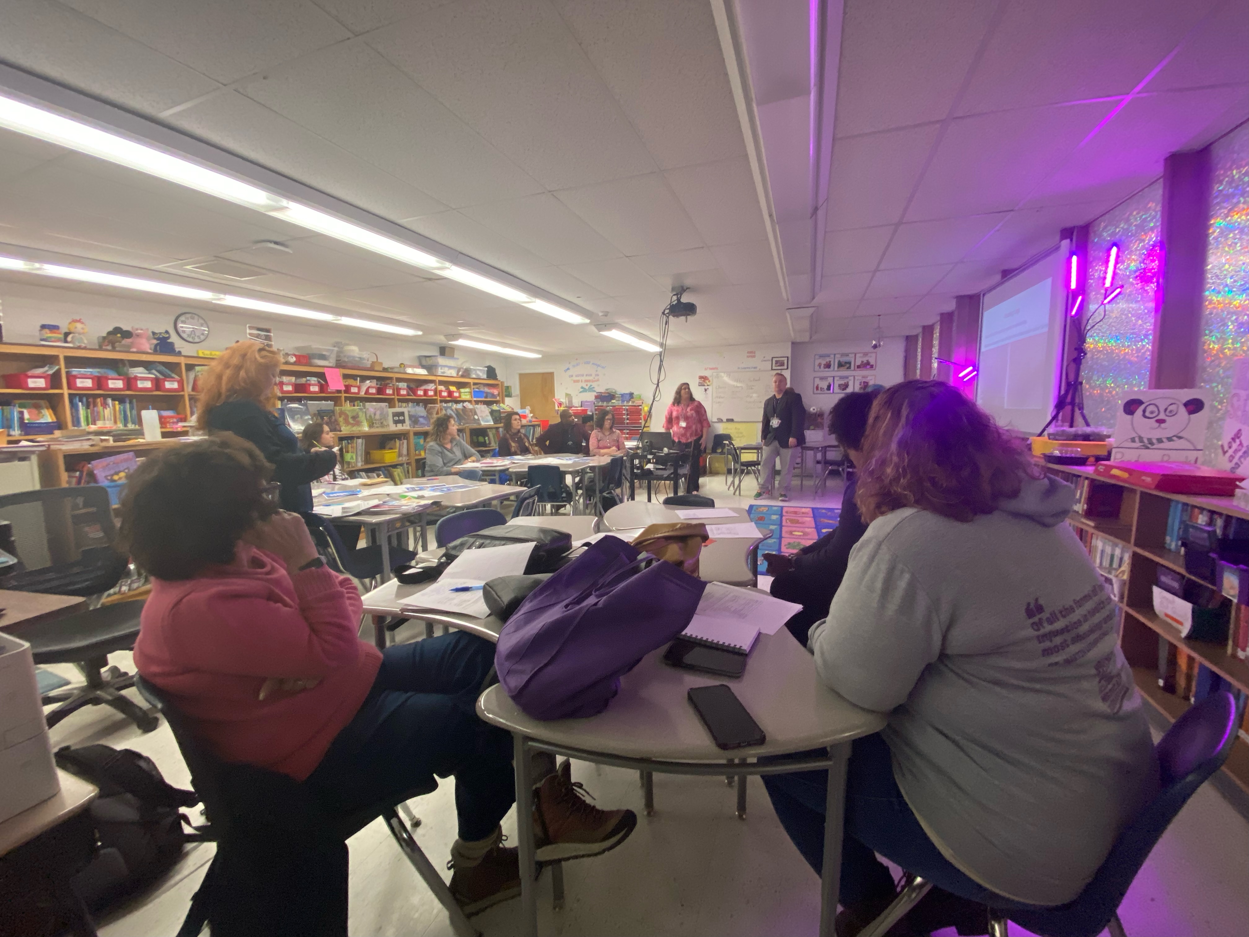 Photo from Community Schools Advisory Meeting