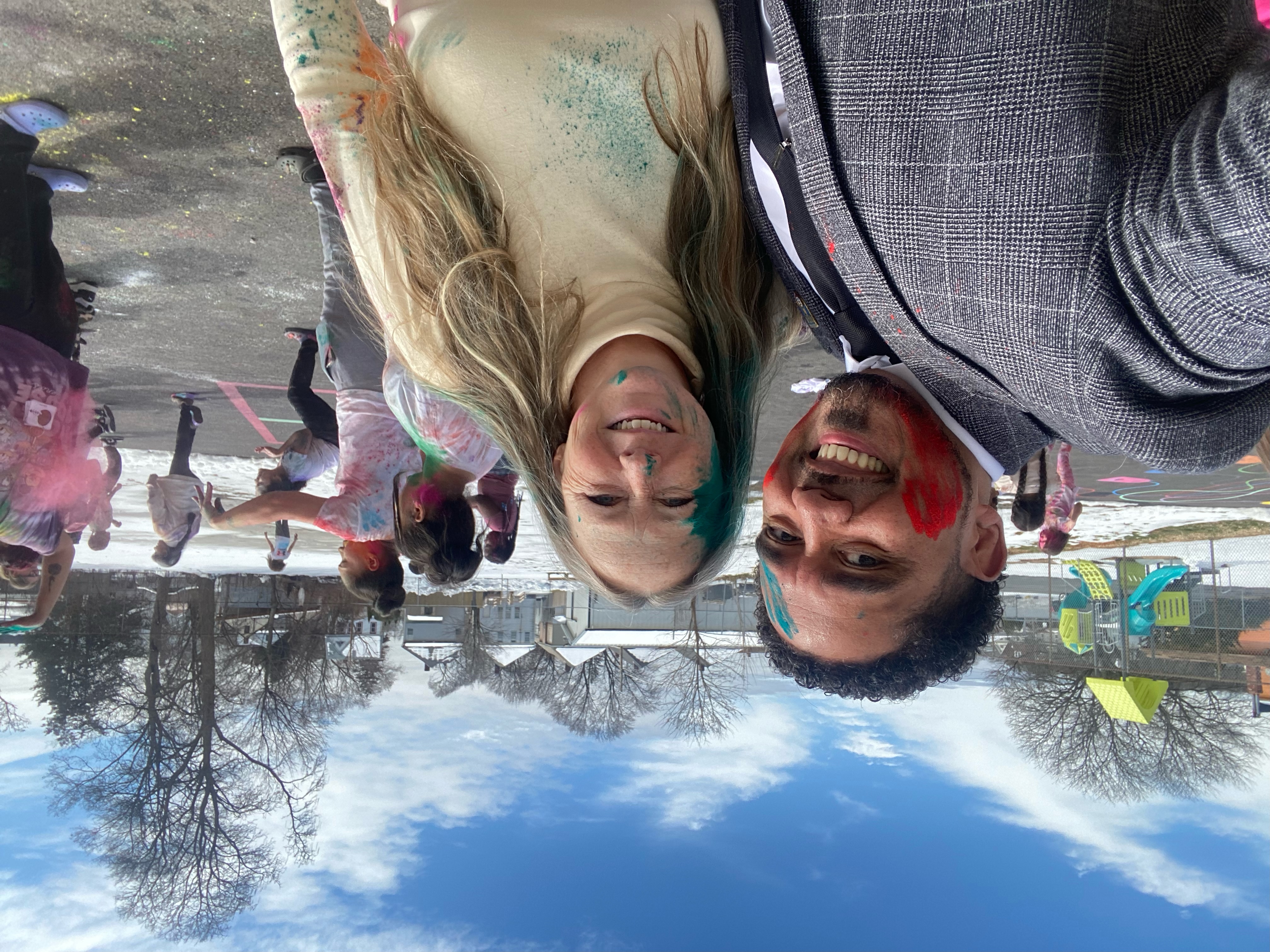 Photo of Dr. Cotto and Principal Timmis