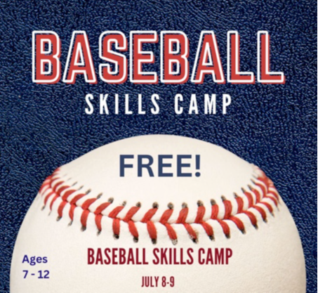 Flyer:  Baseball Skills Camp