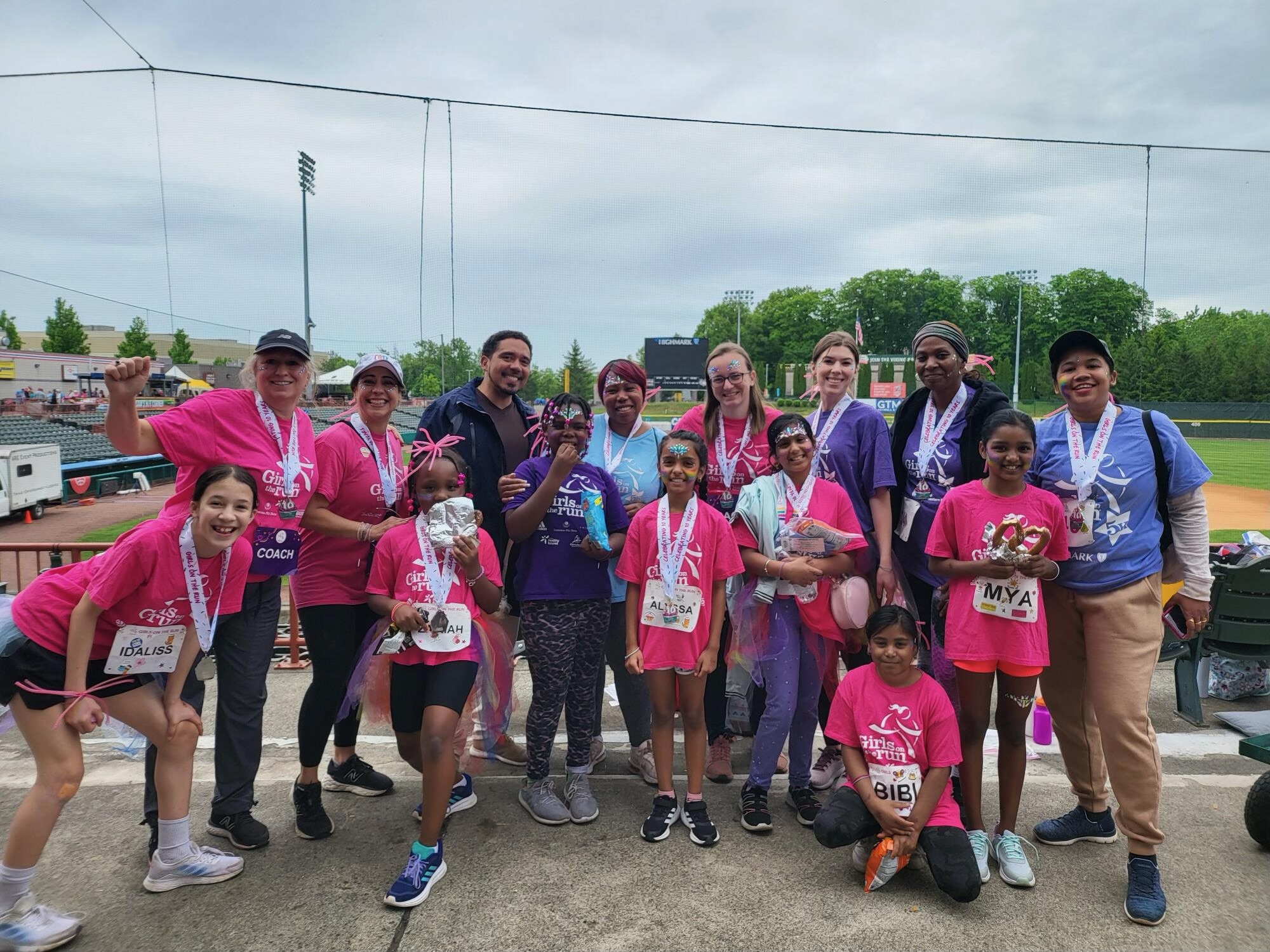 Photo:  Girls on the Run 5 K event