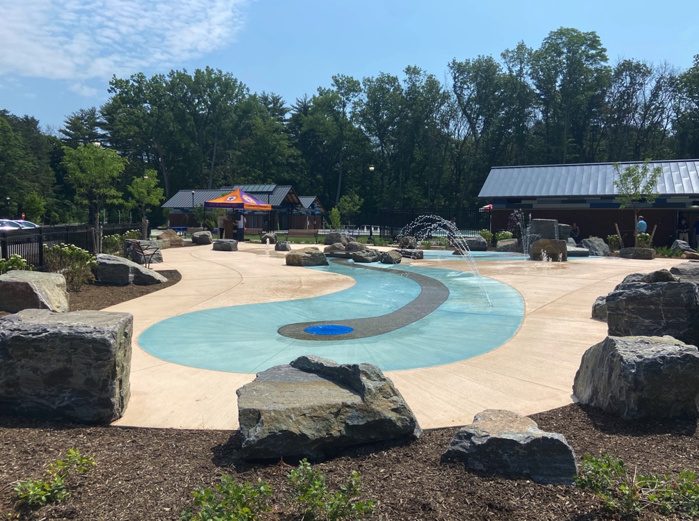 Photo:  Splash Pad and Pool at Central Park