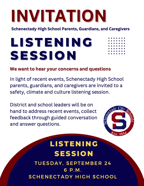 Flyer: Listening Session