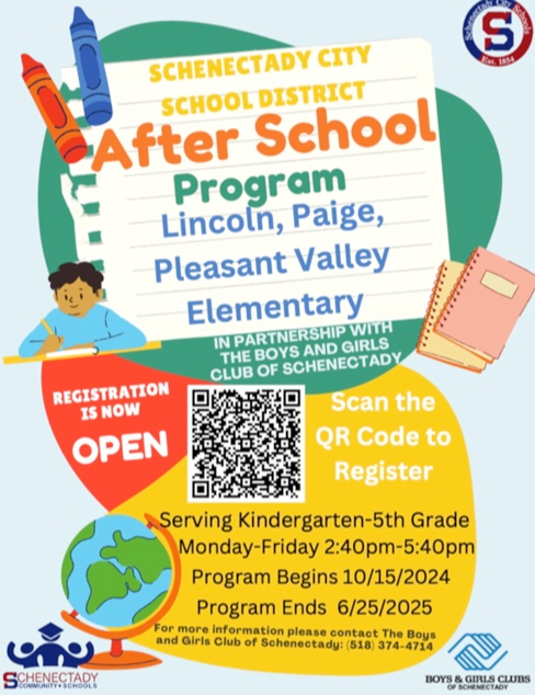 Flyer for After School Program