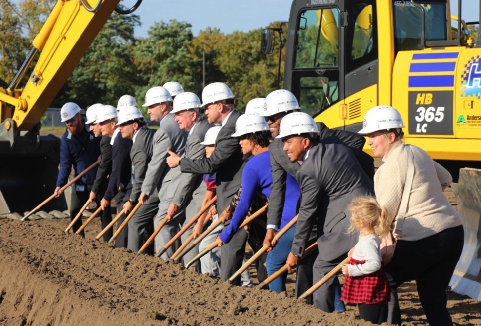 Photo:  Groundbreaking at Mont Pleasant