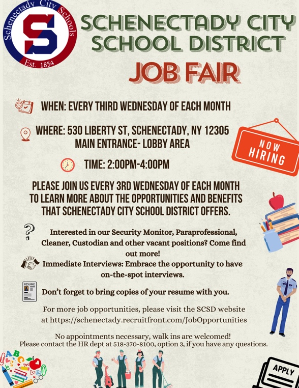 Job fair flyer