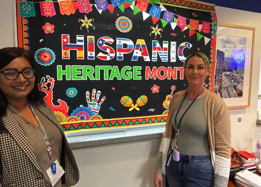 Photo from Hispanic Heritage celebration