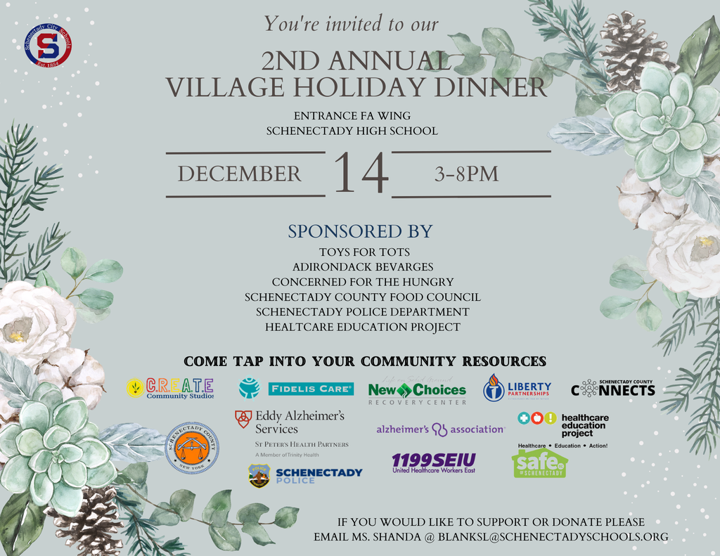 2nd Annual Village Holiday Dinner