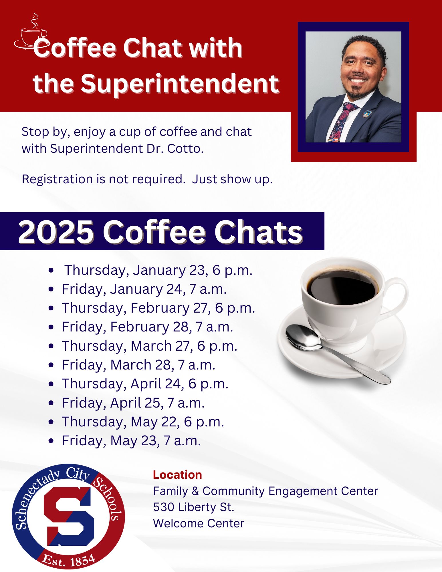 Superintendent Coffee Chats