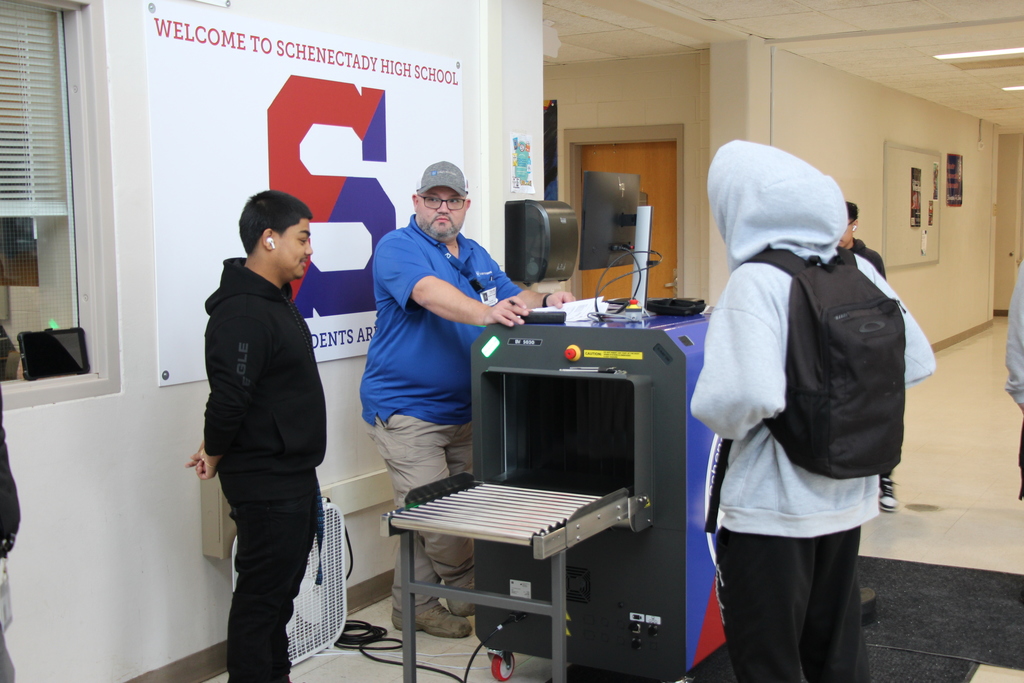 Bag Scanners at SHS