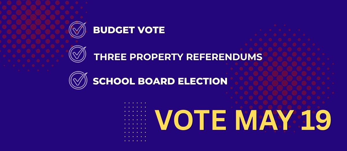 Reminder to vote on May 19