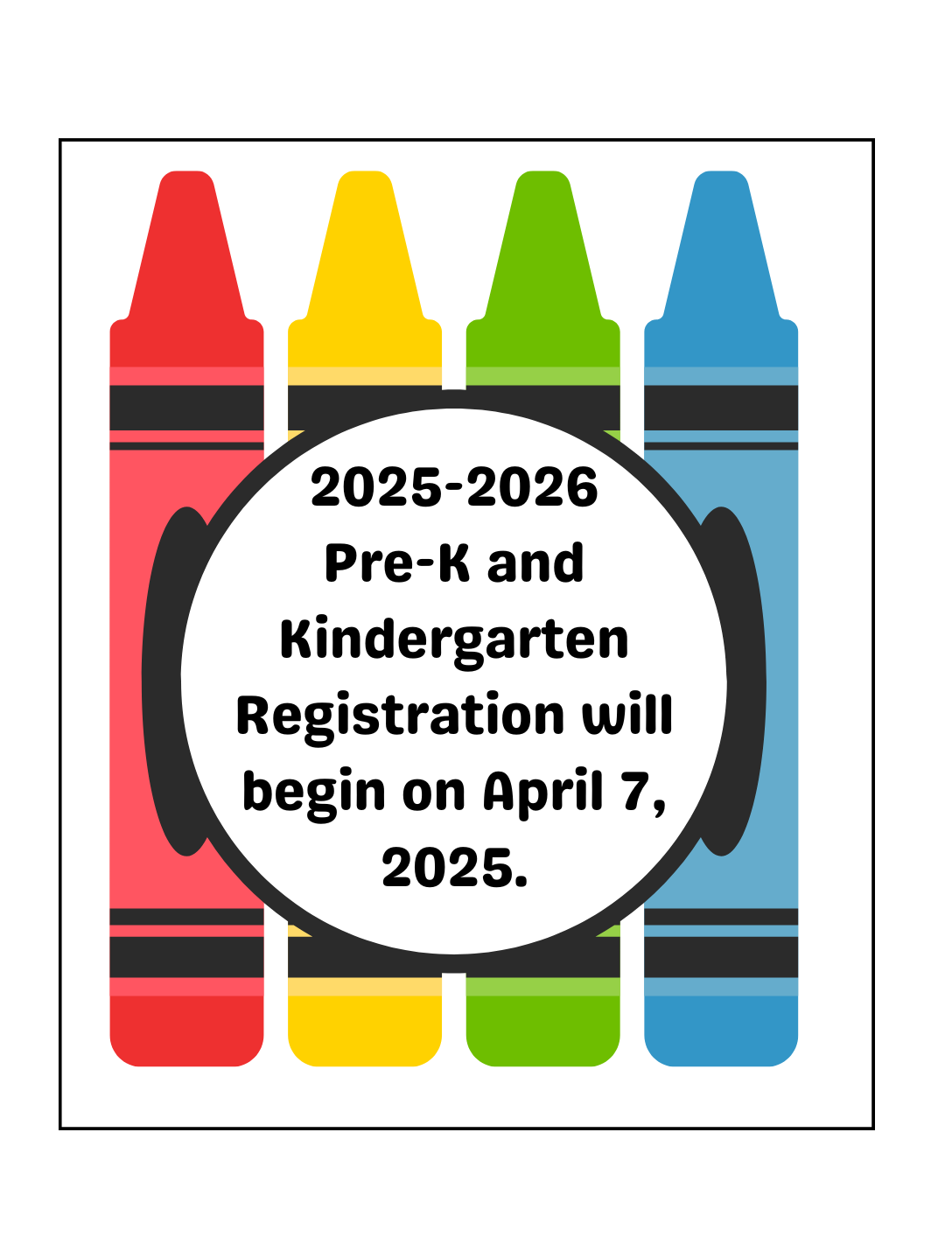 K and PK Registration Reminder