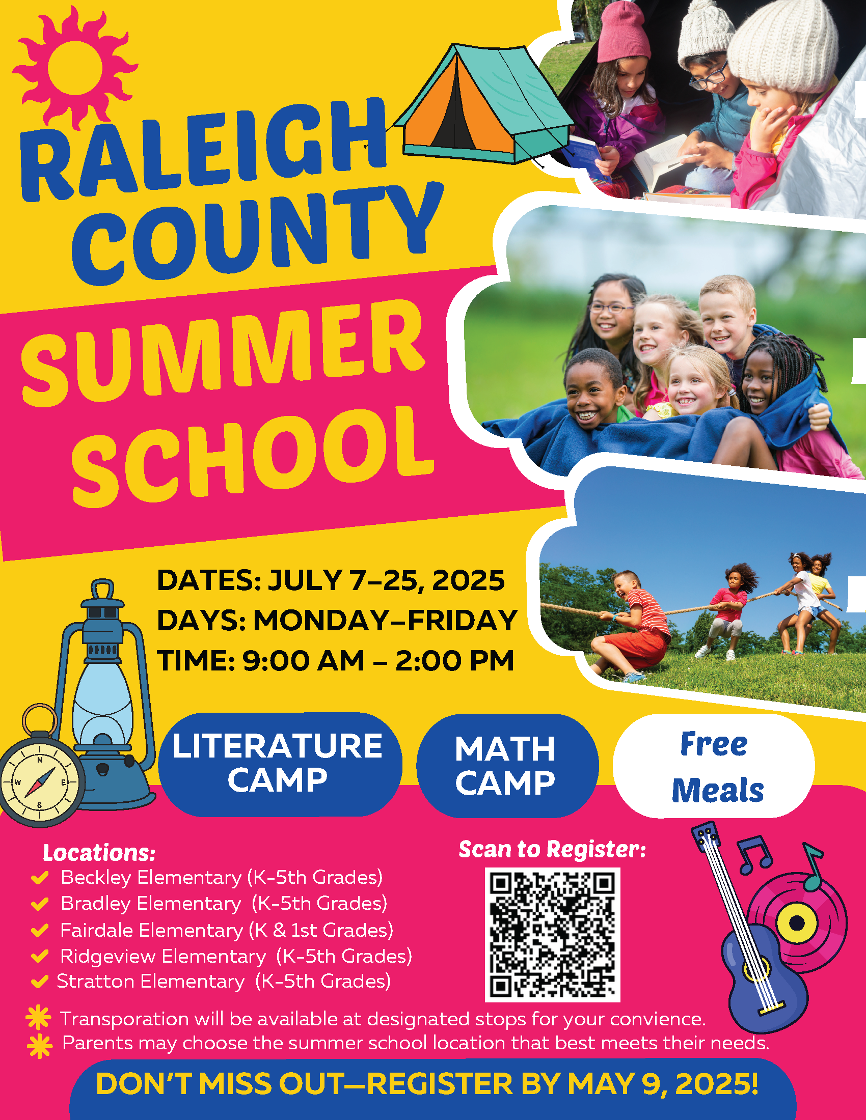 Raleigh County Summer School for Elementary Students