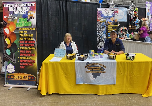 Tracy Williams and Bob Young at the Women's Expo 