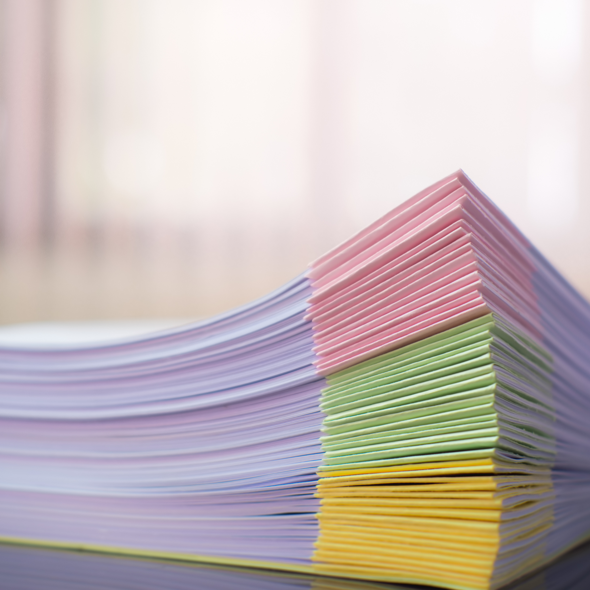 Image of stacked papers