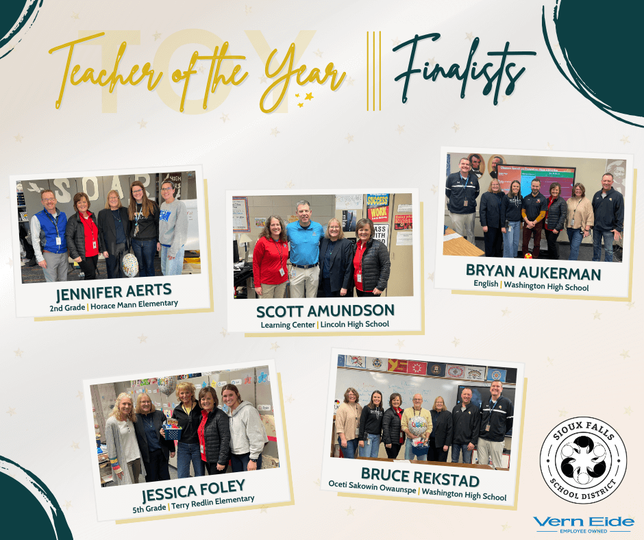 Teacher of the Year Finalists