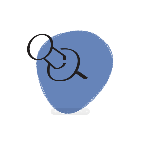 blue pushpin