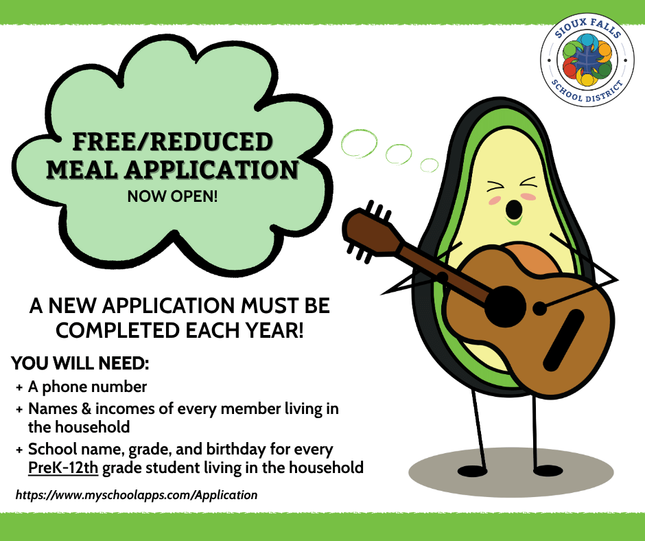 Free & Reduced Meal Application