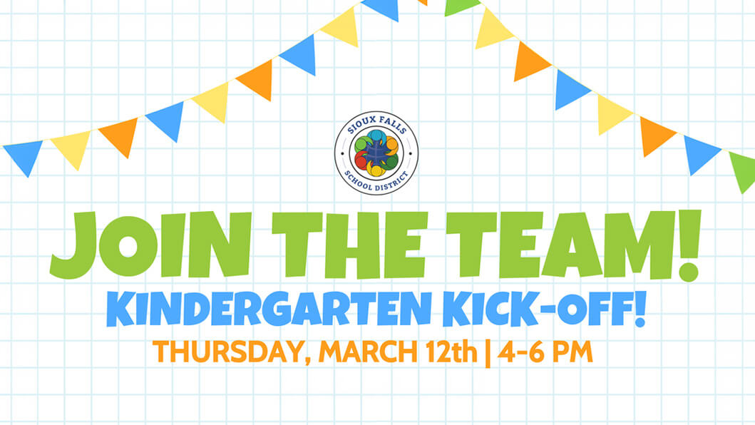 Kindergarten Kick-Off March 14th