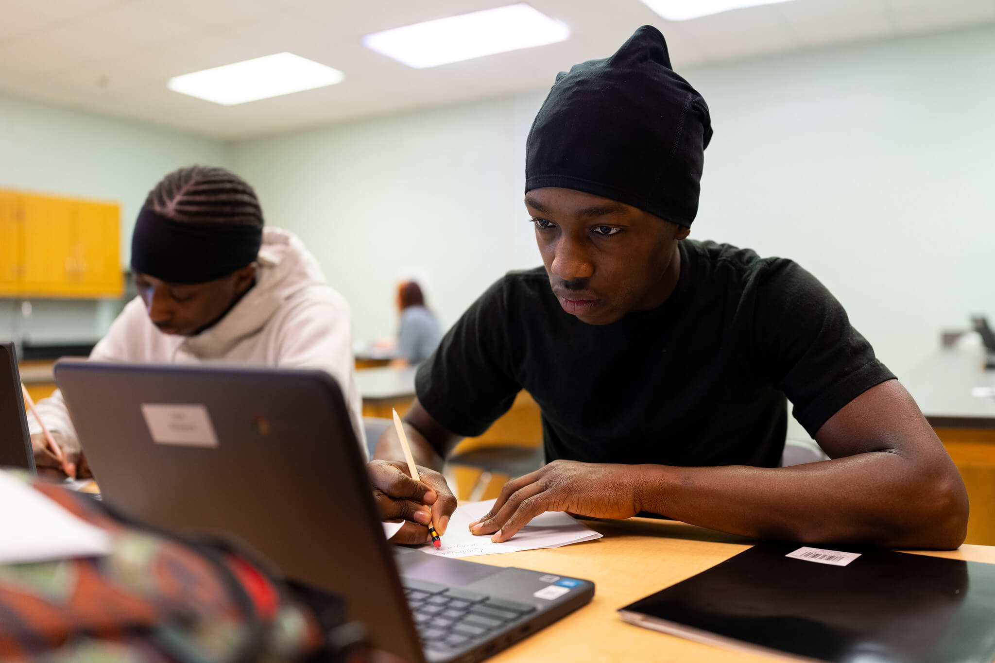 Students Studying