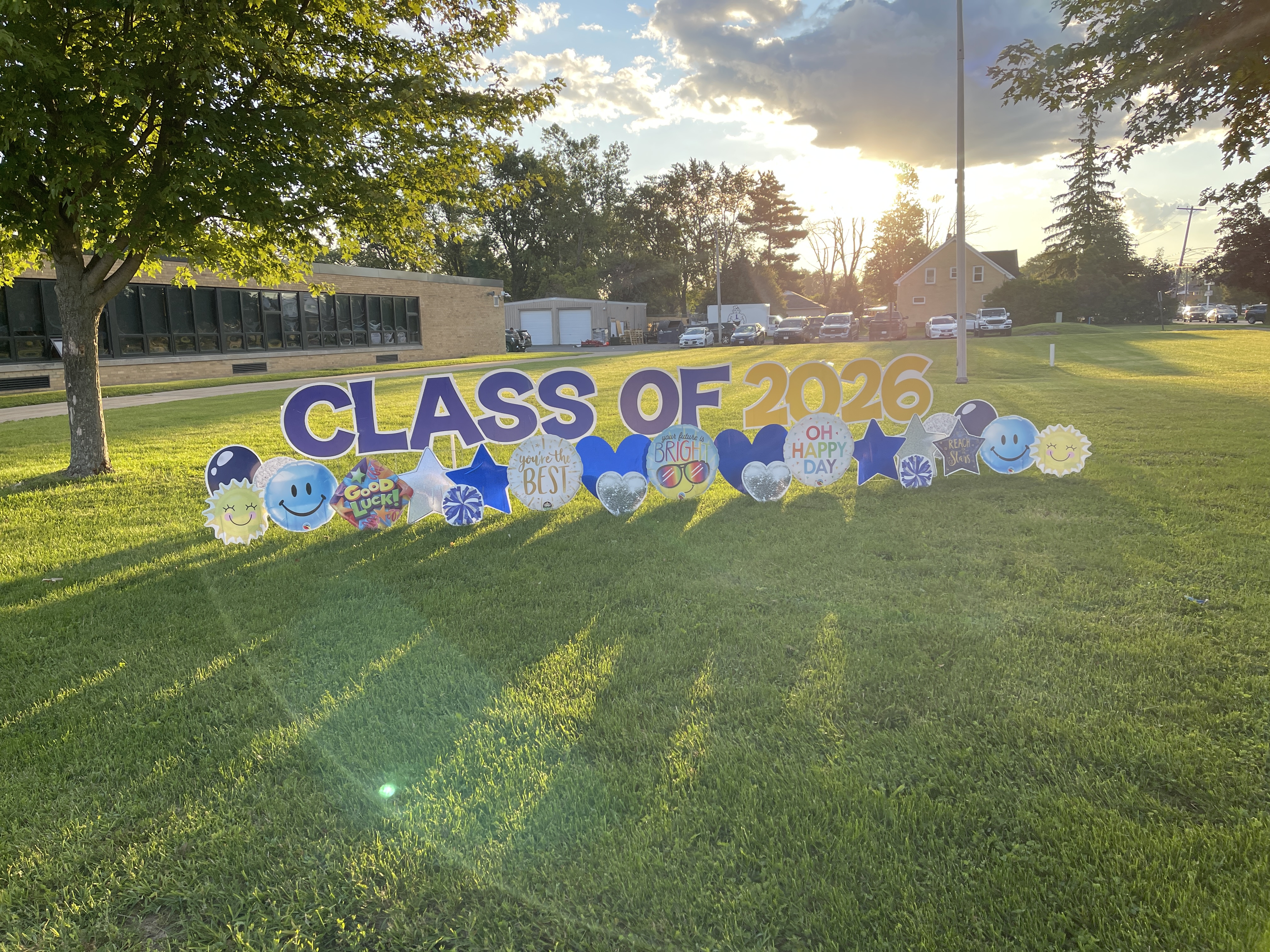 Class of 2026 signs