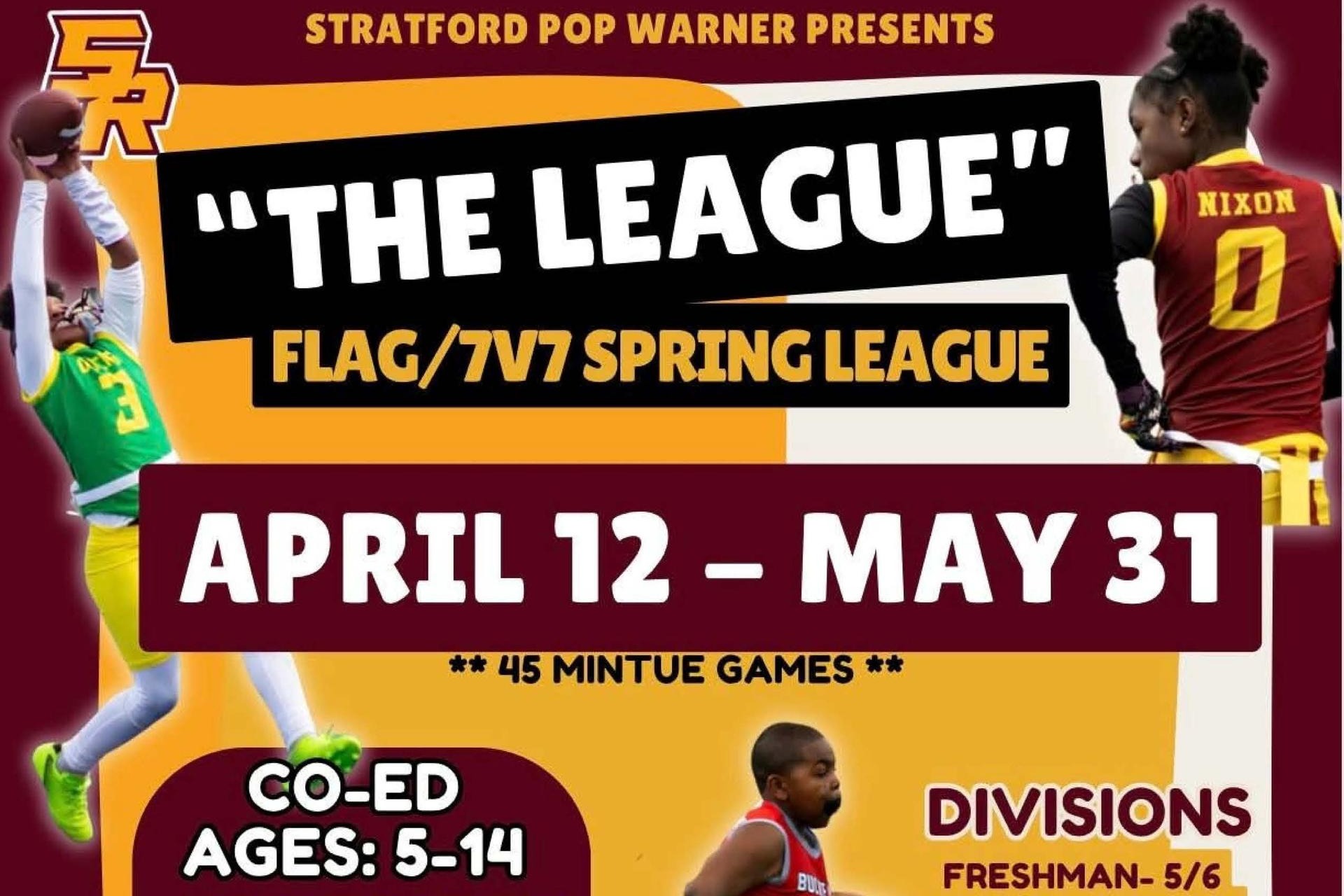 Pop Warner The League Flag Football