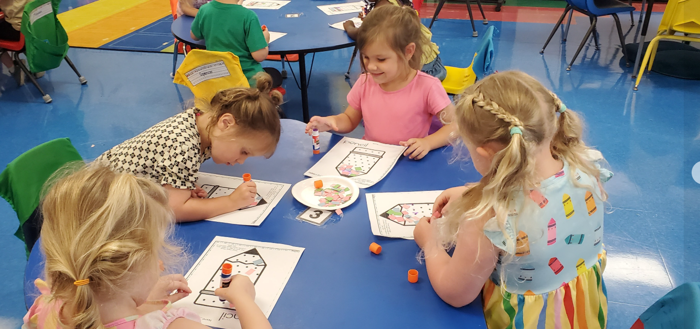 children learning