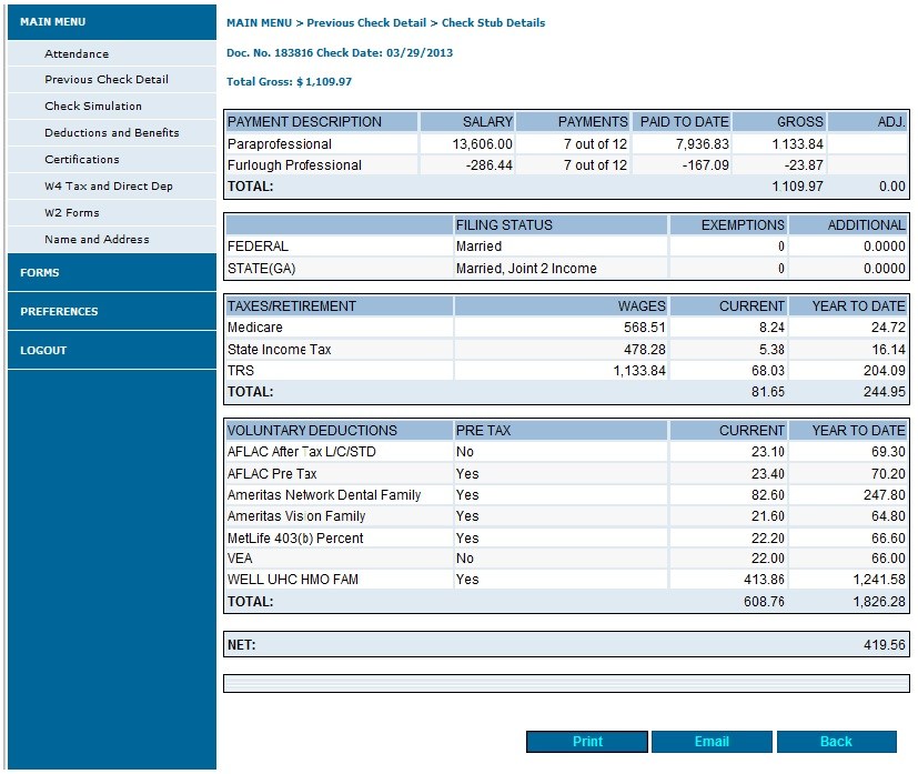 VCS Employee Portal | Valdosta City Schools