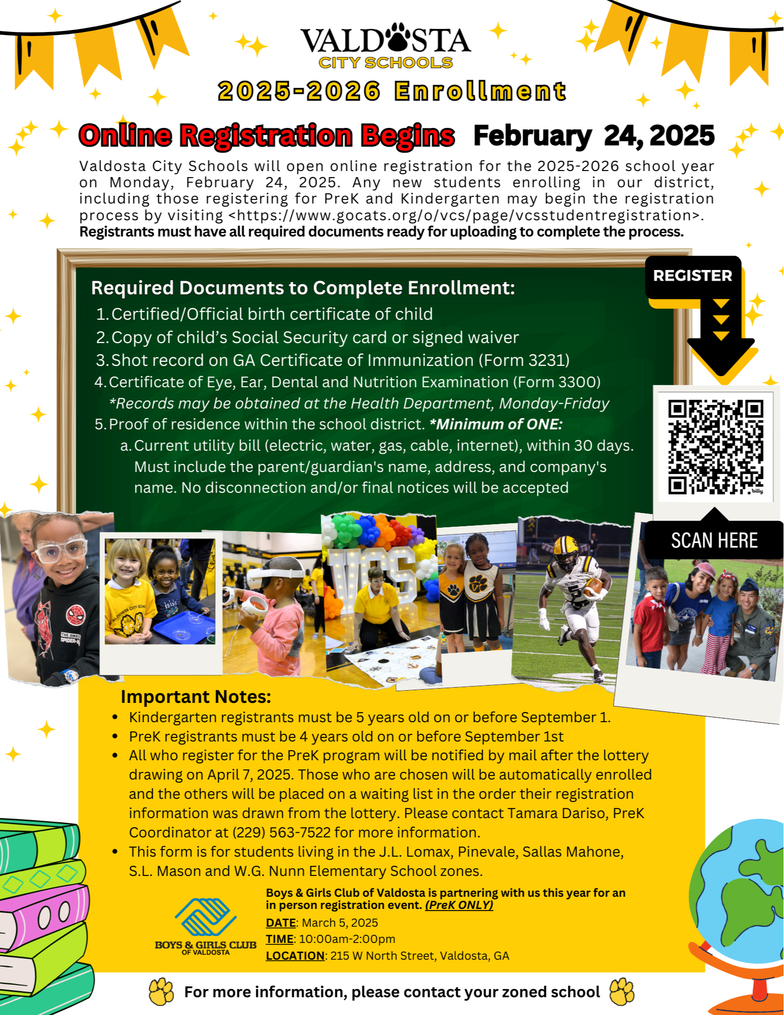 PreK Registration Flyer