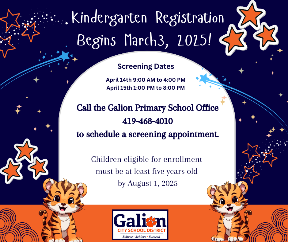 Kindergarten Registration