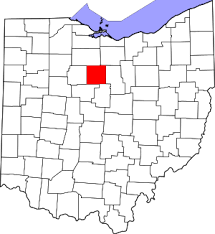 Ohio Map of Counties