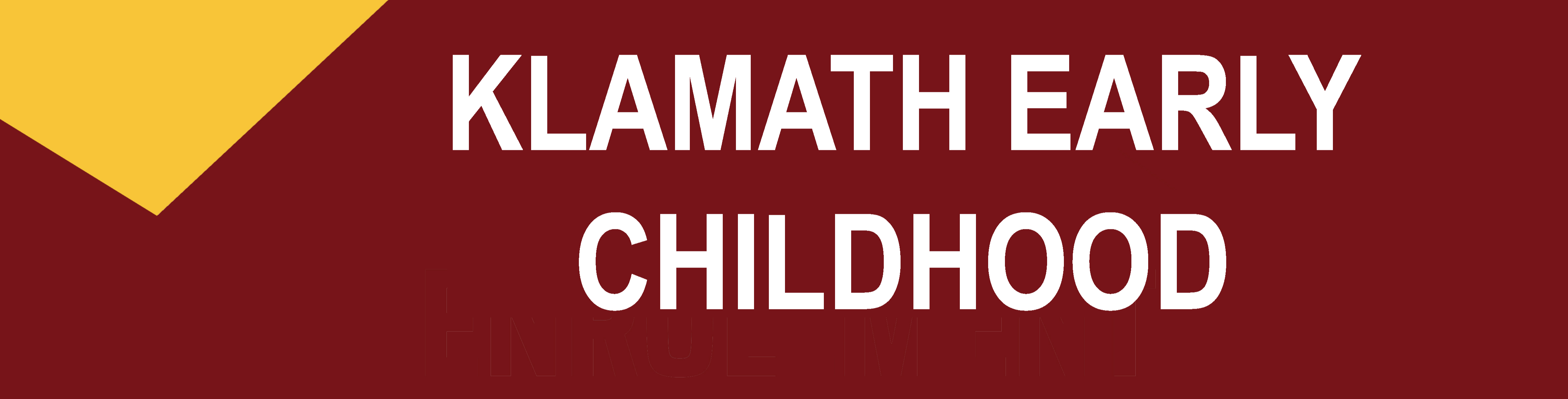 Klamath Early Childhood Development Center 