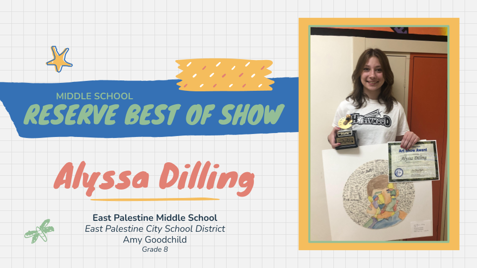Alyssa Dilling Middle School Reserve Best of Show