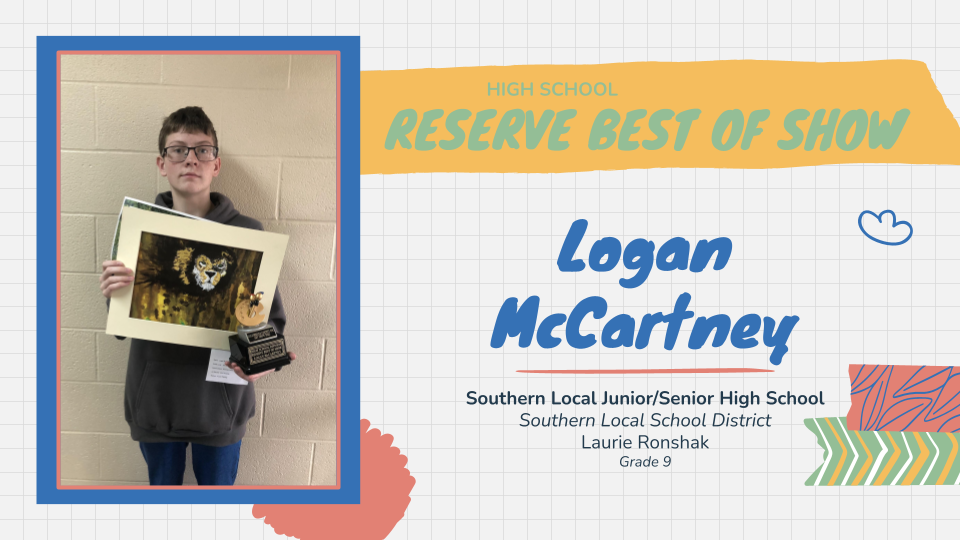 Logan McCartney High School Reserve Best of Show