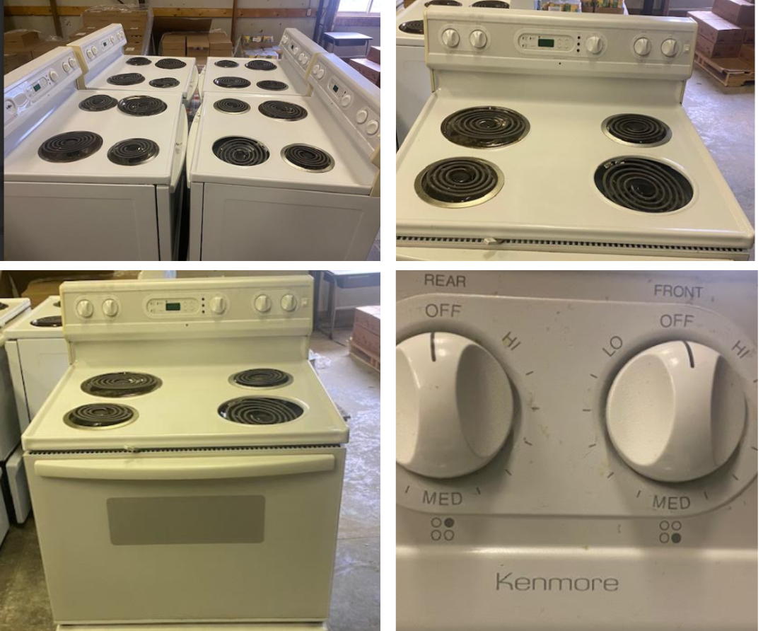 collage of Kenmore ranges