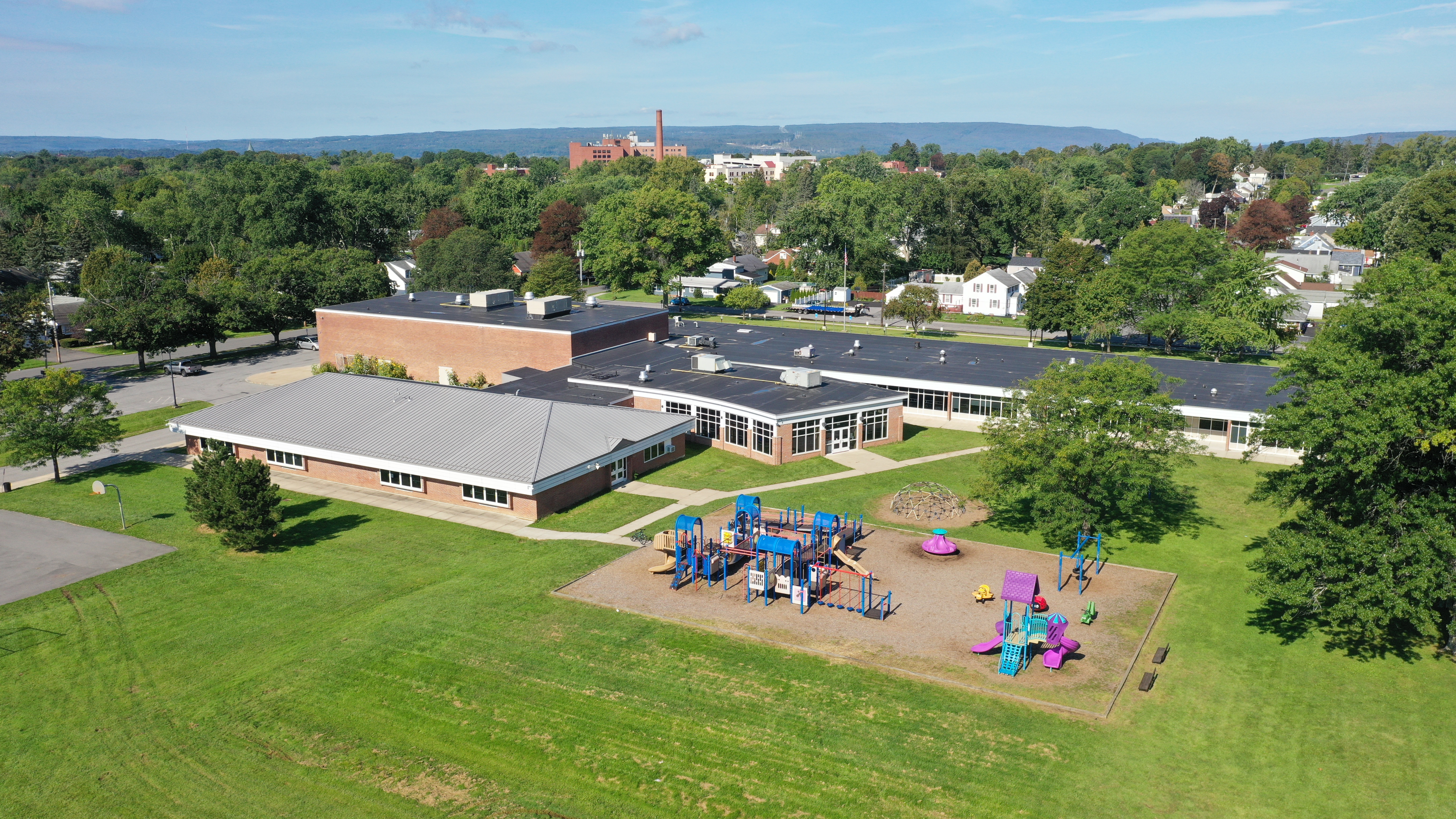 Overhead View of Zoller Elementary