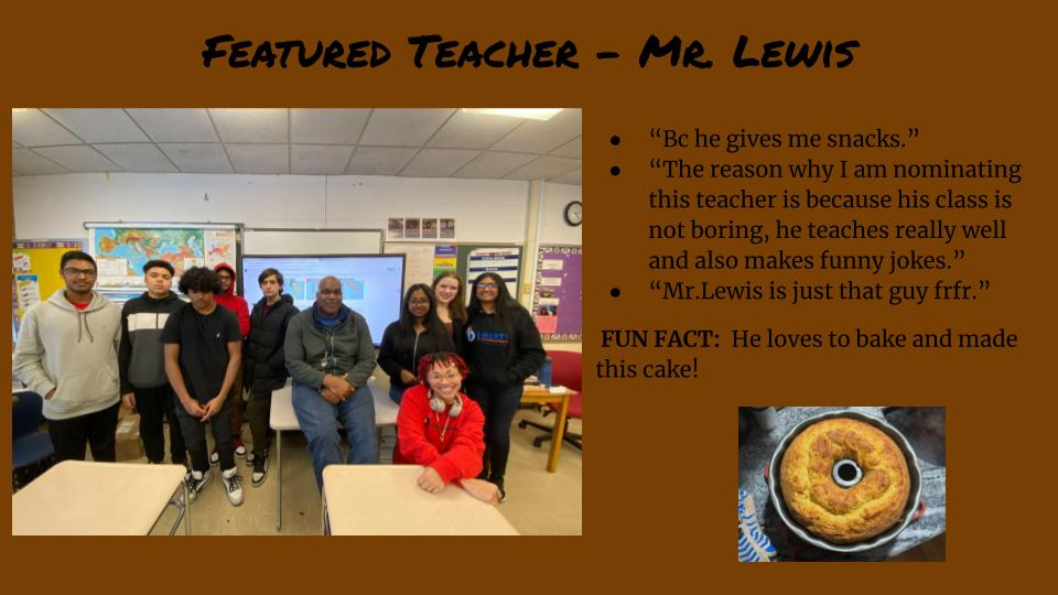 Featured Teacher HCA