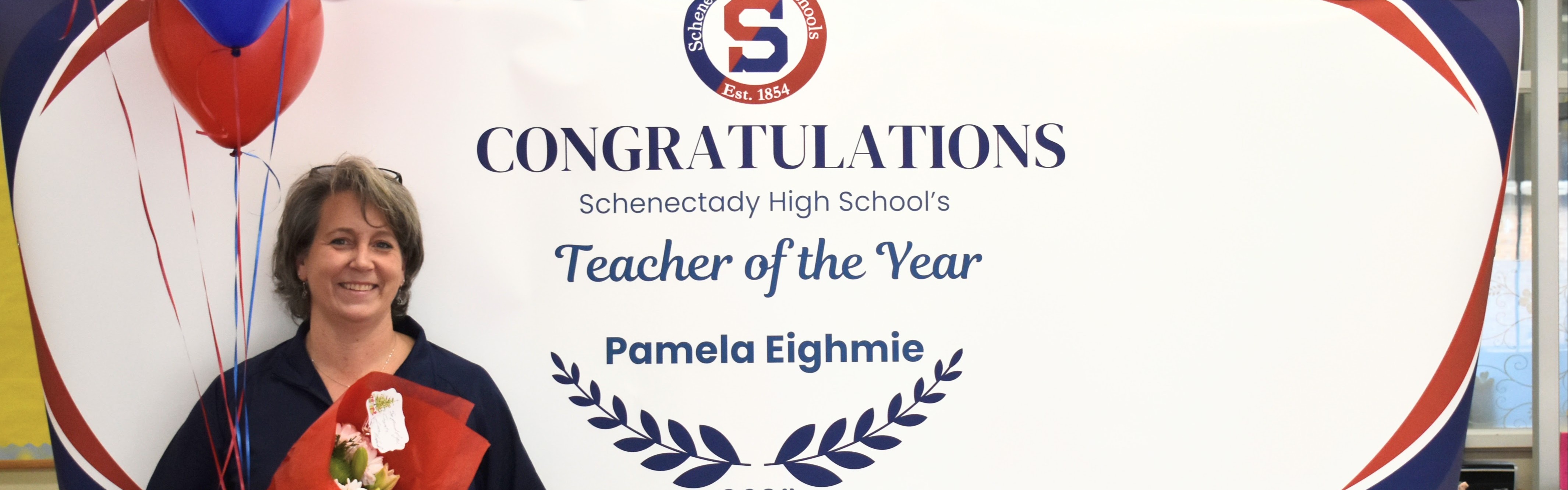 Pam Eighmie SHS Teacher of the Year