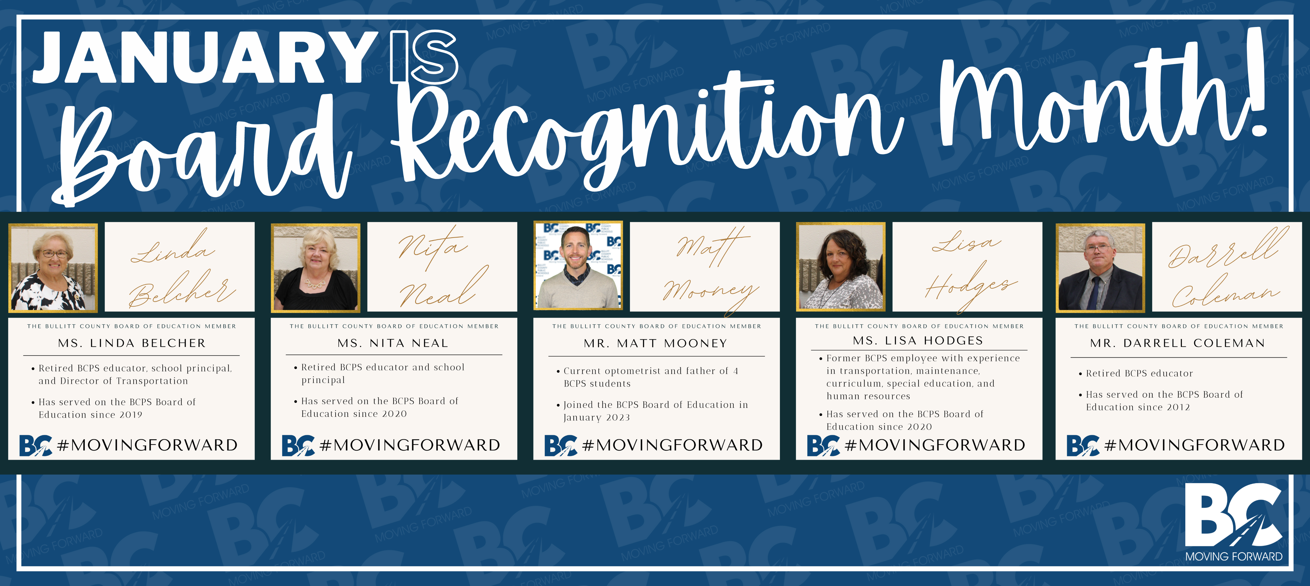 January is Board Recognition Month