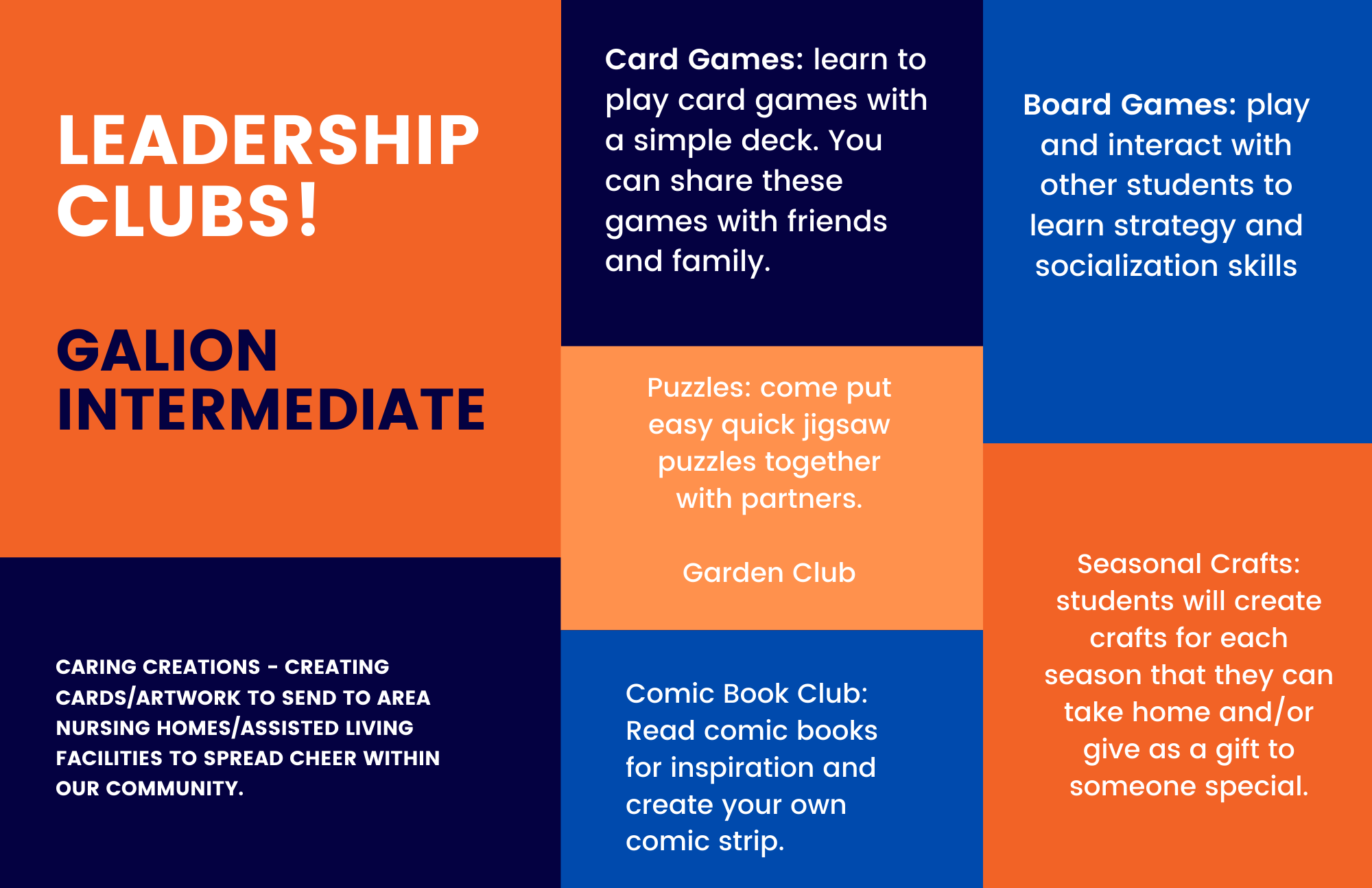 Leadership Clubs