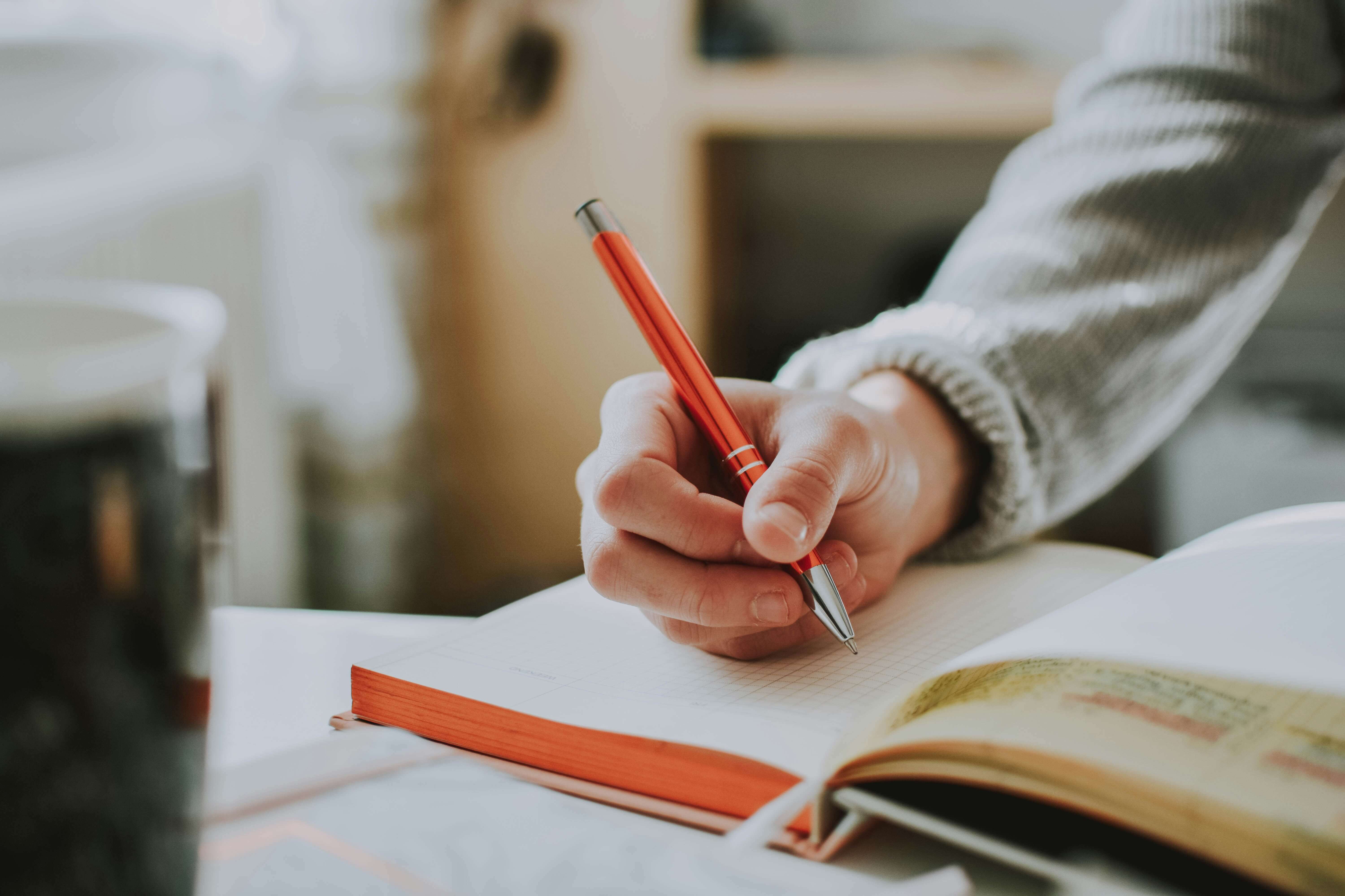 Person Writing