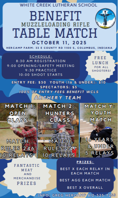 rifle match poster
