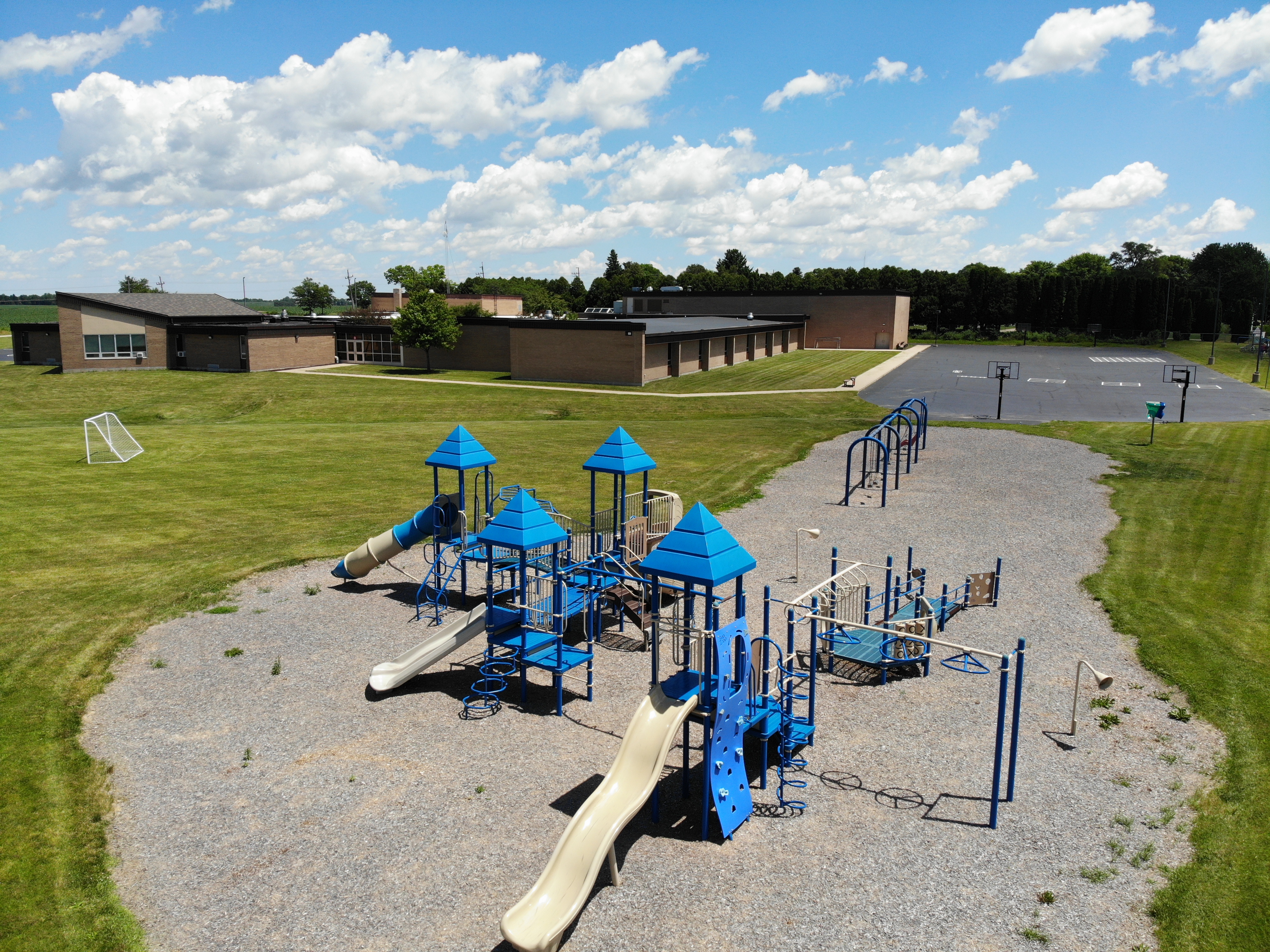 Monroe Center Elementary playground