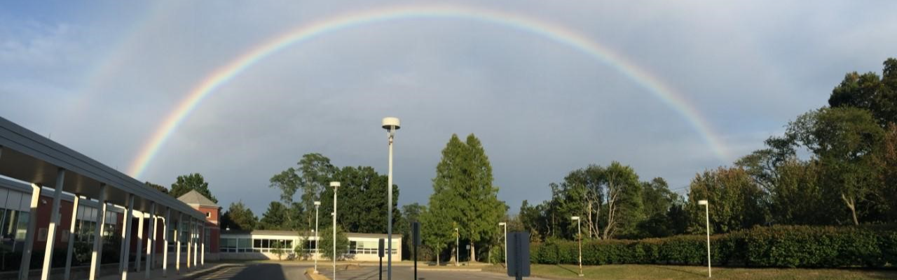 Rainbow over Chapel